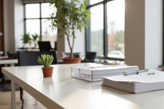 Büro einer Hausverwaltung